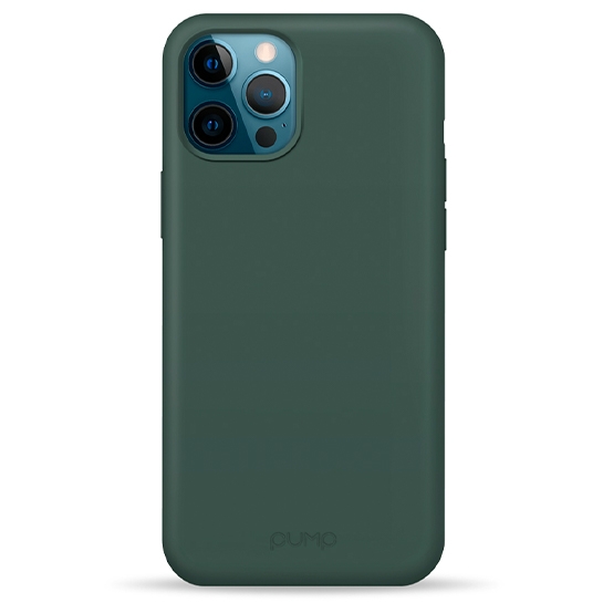 Чехол Pump Silicone Case for iPhone 12 Pro Max Pine Green # - цена, характеристики, отзывы, рассрочка, фото 1