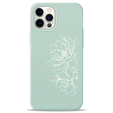 Чохол Pump Silicone Minimalistic Case for iPhone 12 Pro Max Floral # - цена, характеристики, отзывы, рассрочка, фото 1