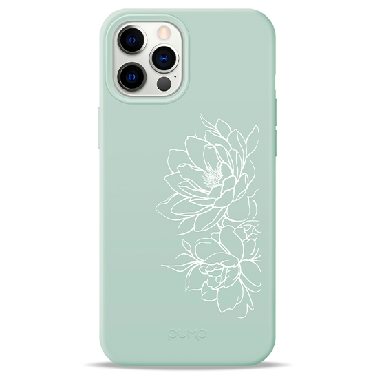 Чохол Pump Silicone Minimalistic Case for iPhone 12 Pro Max Floral # - ціна, характеристики, відгуки, розстрочка, фото 1
