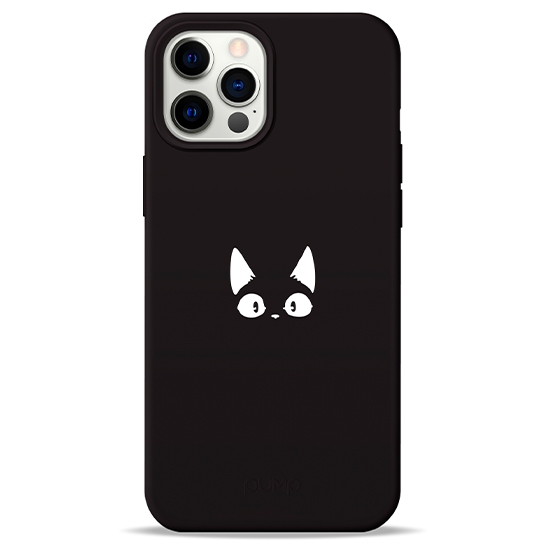 Чехол Pump Silicone Minimalistic Case for iPhone 12 Pro Max Funny Cat # - цена, характеристики, отзывы, рассрочка, фото 1
