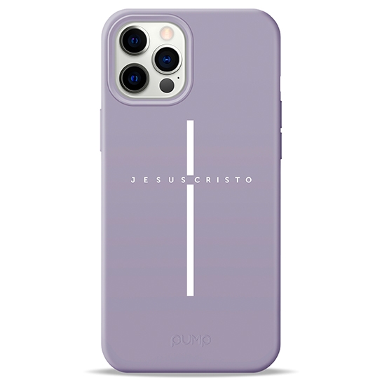 Чехол Pump Silicone Minimalistic Case for iPhone 12 Pro Max Jesus Cristo # - цена, характеристики, отзывы, рассрочка, фото 1