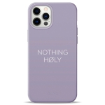 Чехол Pump Silicone Minimalistic Case for iPhone 12 Pro Max Nothing Holy #