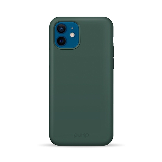 Чехол Pump Silicone Case for iPhone 12 mini Pine Green # - цена, характеристики, отзывы, рассрочка, фото 1