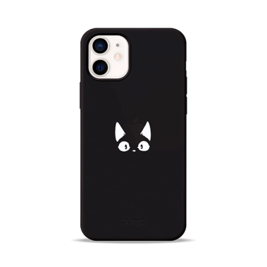 Чохол Pump Silicone Minimalistic Case for iPhone 12 mini Funny Cat # - цена, характеристики, отзывы, рассрочка, фото 1