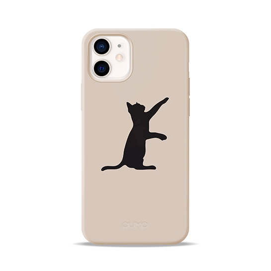Чохол Pump Silicone Minimalistic Case for iPhone 12 mini Gogol The Cat # - ціна, характеристики, відгуки, розстрочка, фото 1