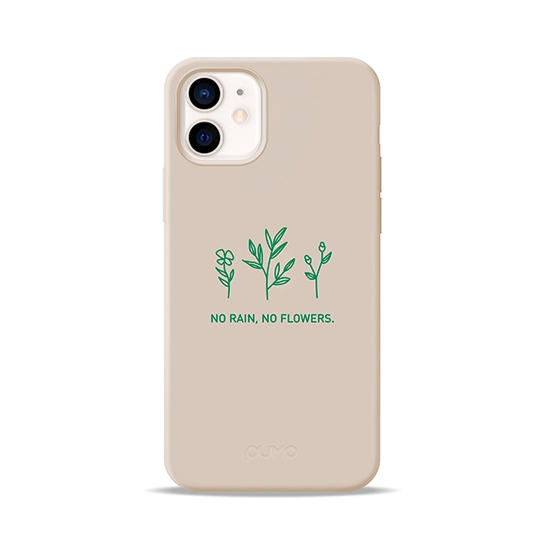 Чохол Pump Silicone Minimalistic Case for iPhone 12 mini No Flowers # - цена, характеристики, отзывы, рассрочка, фото 1
