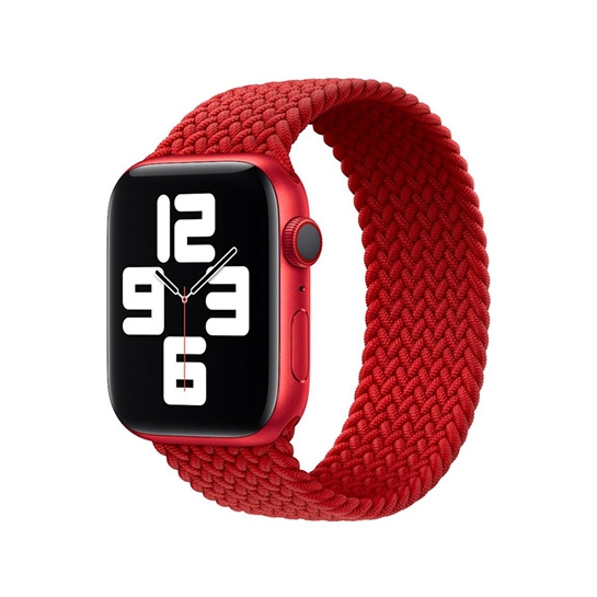 Ремешок Apple Watch Braided Solo Loop 38mm/40mm Product Red - Size 7 - цена, характеристики, отзывы, рассрочка, фото 2