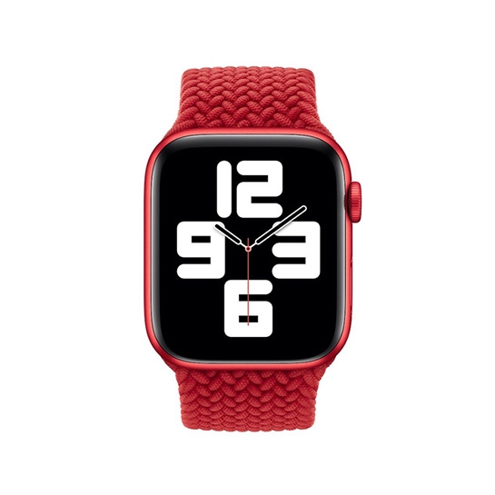 Ремінець Apple Watch Braided Solo Loop 38mm/40mm Product Red - Size 7 - ціна, характеристики, відгуки, розстрочка, фото 3