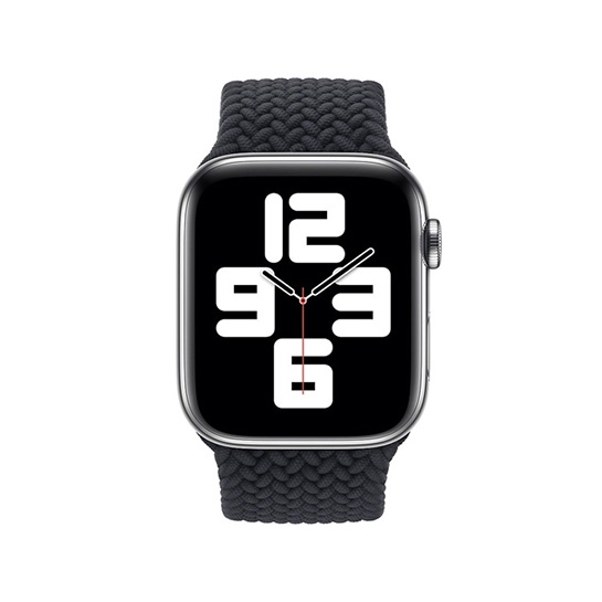 Ремінець Apple Watch Braided Solo Loop 38mm/40mm Charcoal - Size 7 - ціна, характеристики, відгуки, розстрочка, фото 3