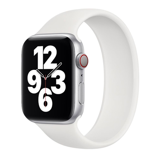 Ремінець Apple Watch Solo Loop 42mm/44mm White - Size 6 - ціна, характеристики, відгуки, розстрочка, фото 2