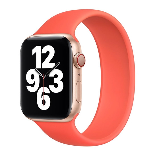 Ремінець Apple Watch Solo Loop 42mm/44mm Pink Citrus - Size 6 - ціна, характеристики, відгуки, розстрочка, фото 2