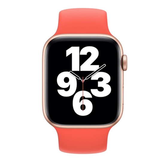 Ремінець Apple Watch Solo Loop 42mm/44mm Pink Citrus - Size 6 - ціна, характеристики, відгуки, розстрочка, фото 3