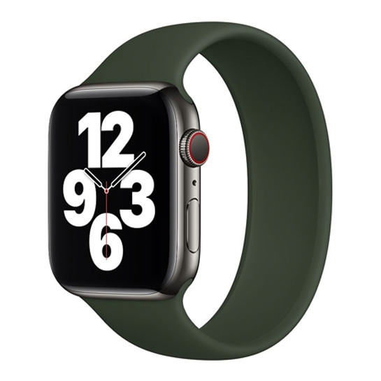 Ремінець Apple Watch Solo Loop 42mm/44mm Cyprus Green - Size 6 - ціна, характеристики, відгуки, розстрочка, фото 2