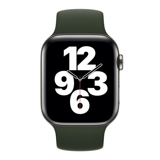 Ремінець Apple Watch Solo Loop 42mm/44mm Cyprus Green - Size 6 - ціна, характеристики, відгуки, розстрочка, фото 3