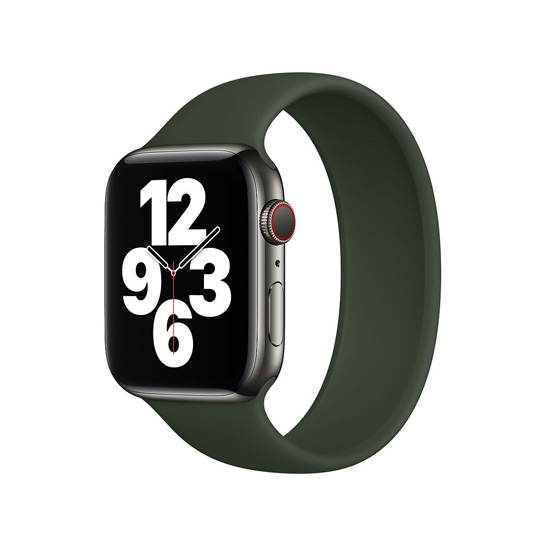 Ремінець Apple Watch Solo Loop 38mm/40mm Cyprus Green - Size 6 - ціна, характеристики, відгуки, розстрочка, фото 2