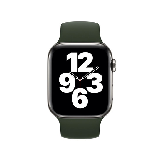 Ремінець Apple Watch Solo Loop 38mm/40mm Cyprus Green - Size 6 - ціна, характеристики, відгуки, розстрочка, фото 3
