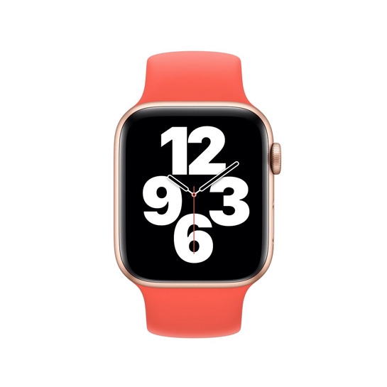 Ремінець Apple Watch Solo Loop 38mm/40mm Pink Citrus - Size 6 - ціна, характеристики, відгуки, розстрочка, фото 3