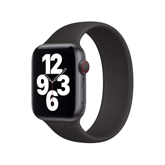 Ремешок Apple Watch Solo Loop 38mm/40mm Black - Size 6 - цена, характеристики, отзывы, рассрочка, фото 2