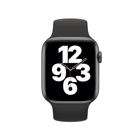Ремінець Apple Watch Solo Loop 38mm/40mm Black - Size 6 - ціна, характеристики, відгуки, розстрочка, фото 3