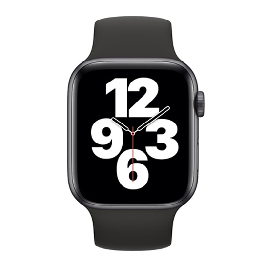 Ремінець Apple Watch Solo Loop 42mm/44mm Black - Size 4 - ціна, характеристики, відгуки, розстрочка, фото 3