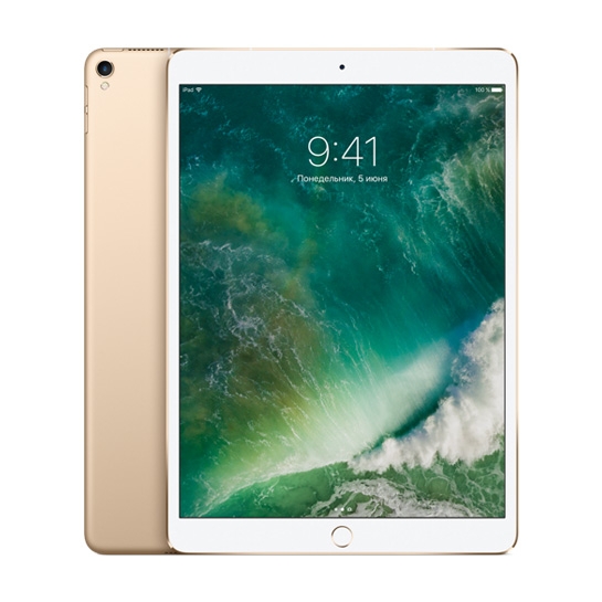 Б/У Планшет Apple iPad Pro 10.5" 64Gb Wi-Fi Gold (Отличное) - цена, характеристики, отзывы, рассрочка, фото 1