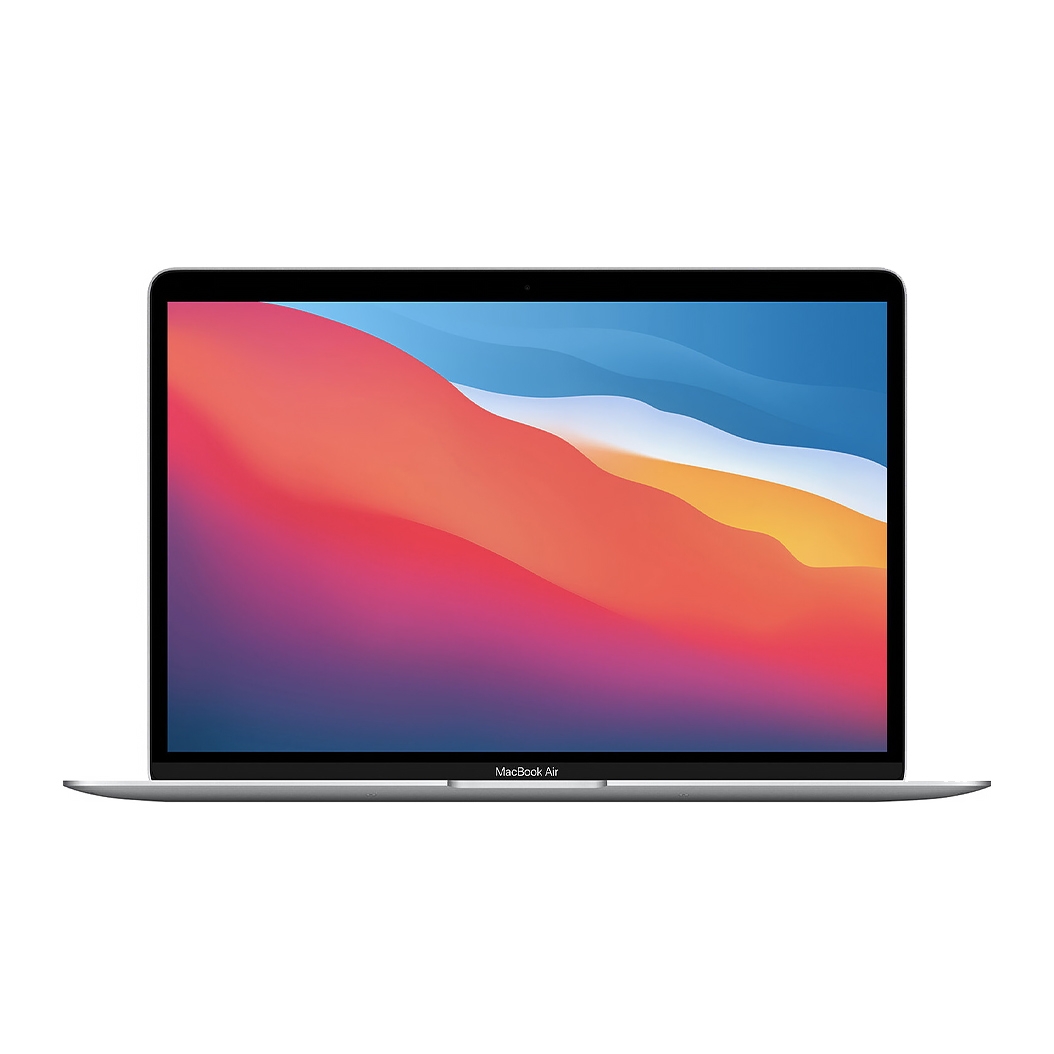 Ноутбук Apple MacBook Air 13" M1 Chip 256GB/7GPU Silver 2020 (MGN93) - ціна, характеристики, відгуки, розстрочка, фото 1
