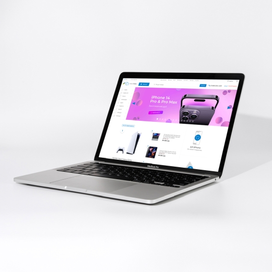 Б/У Ноутбук Apple MacBook Pro 13" 1TB Retina Silver with Touch Bar 2020 (Идеальное) - цена, характеристики, отзывы, рассрочка, фото 1