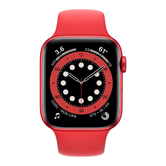 Б/У Смарт-часы Apple Watch Series 6 44mm (PRODUCT)RED Aluminum Case with Red Sport Band (5+) - цена, характеристики, отзывы, рассрочка, фото 2