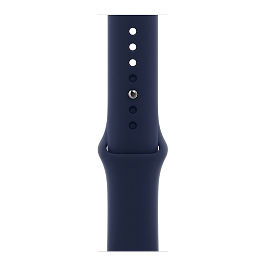 Б/У Смарт-годинник Apple Watch Series 6 44mm Blue Aluminum Case with Deep Navy Sport Band (5+) - ціна, характеристики, відгуки, розстрочка, фото 3