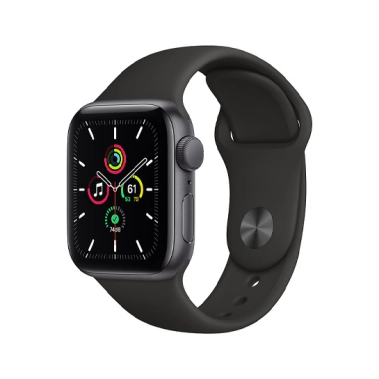 Б/У Смарт-часы Apple Watch SE 40mm Space Gray Aluminum Case with Black Sport Band (Отличное) - цена, характеристики, отзывы, рассрочка, фото 1