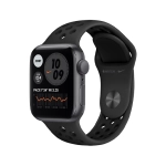 Б/У Смарт-годинник Apple Watch SE Nike+ 40mm Space Gray Aluminum Case with Anthracite/Black Sport Band (Ідеальний)