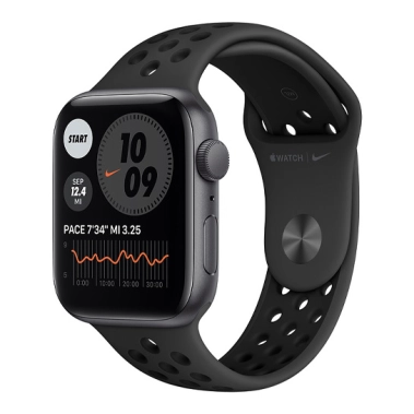 Б/У Смарт-часы Apple Watch SE Nike+ 44mm Space Gray Aluminum Case with Anthracite/Black Sport Band (Отличное) - цена, характеристики, отзывы, рассрочка, фото 1