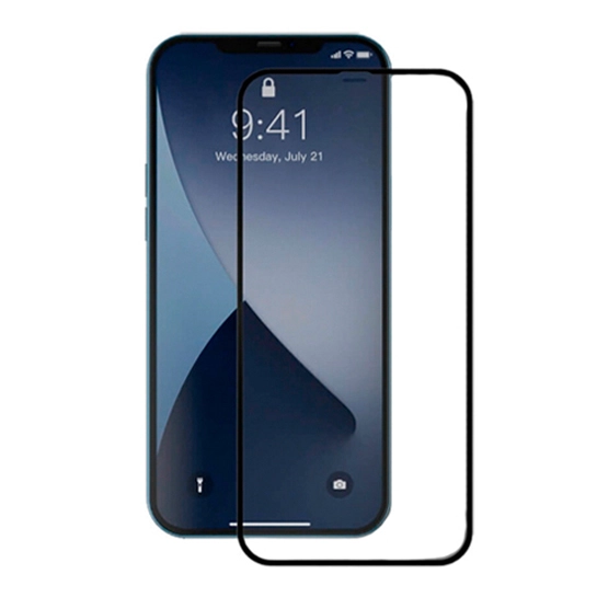 Скло Baseus Curved Screen Glass Protector 0.3mm For iPhone 12/12 Pro Black 1 Pcs