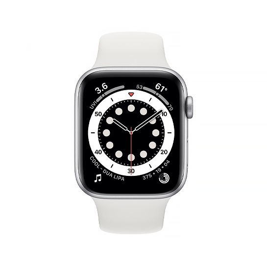 Смарт-годинник Apple Watch Series 6 + LTE 40mm Silver Aluminum Case with White Sport Band - ціна, характеристики, відгуки, розстрочка, фото 2