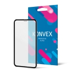 Стекло KONVEX Matte Tempered Glass Full for iPhone 11 Pro/XS/X Front Black