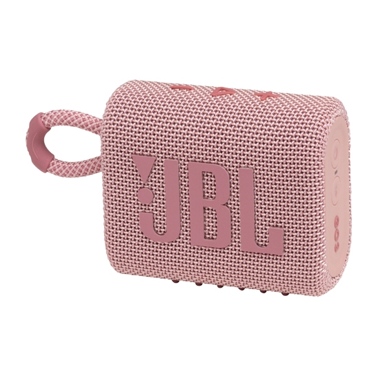 Портативна акустика JBL GO 3 Pink - ціна, характеристики, відгуки, розстрочка, фото 1
