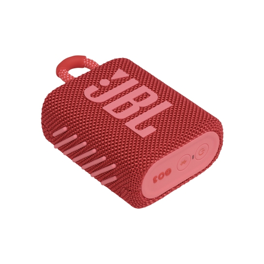 Портативна акустика JBL GO 3 Red - ціна, характеристики, відгуки, розстрочка, фото 3