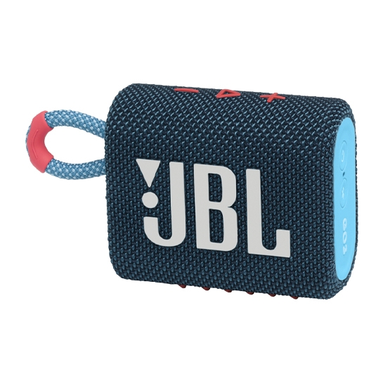 Портативна акустика JBL GO 3 Blue/Pink - ціна, характеристики, відгуки, розстрочка, фото 1