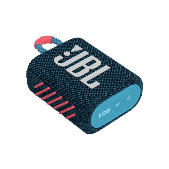 Портативна акустика JBL GO 3 Blue/Pink - ціна, характеристики, відгуки, розстрочка, фото 4