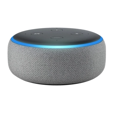 Акустична система Amazon Echo Dot (3rd Generation) Heather Gray - цена, характеристики, отзывы, рассрочка, фото 1