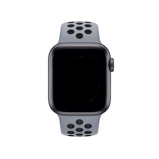 Ремінець Apple Nike Sport Band for Apple Watch 38mm/40mm Obsidian Mist/Black - ціна, характеристики, відгуки, розстрочка, фото 2