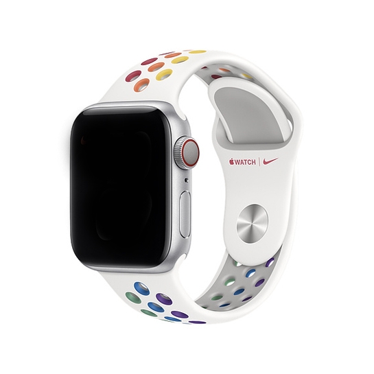 Ремінець Apple Nike Sport Band for Apple Watch 38mm/40mm Pride Edition - ціна, характеристики, відгуки, розстрочка, фото 1