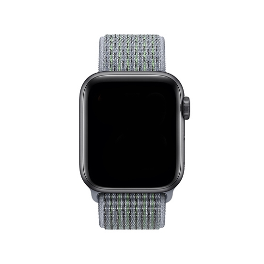Ремінець Apple Nike Sport Loop for Apple Watch 38mm/40mm Obsidian Mist - ціна, характеристики, відгуки, розстрочка, фото 2