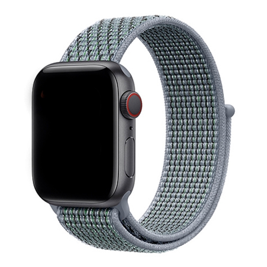 Ремінець Apple Nike Sport Loop for Apple Watch 42mm/44mm Obsidian Mist - ціна, характеристики, відгуки, розстрочка, фото 1