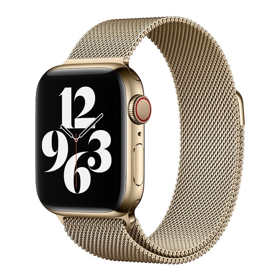 Ремешок Apple Watch Milanese Loop 42mm/44mm Gold - цена, характеристики, отзывы, рассрочка, фото 2