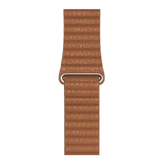 Ремешок Leather Link for Apple Watch 42mm/44mm Saddle Brown - М