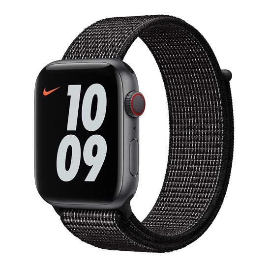Ремінець Apple Watch Nike Sport Loop 42mm/44mm Black - ціна, характеристики, відгуки, розстрочка, фото 1