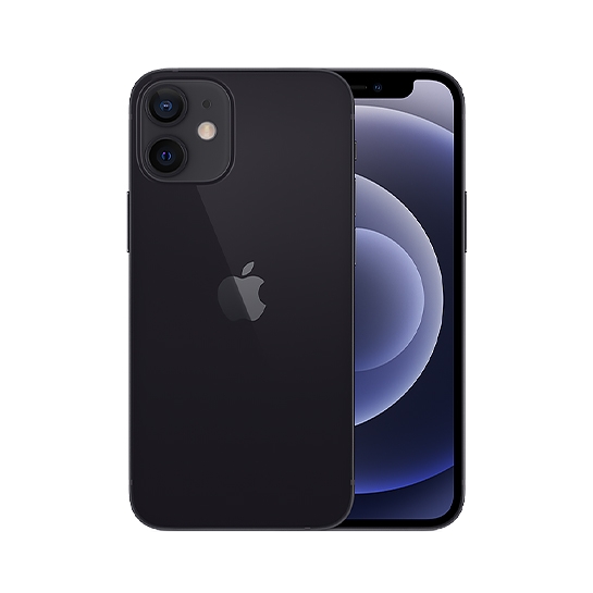 Apple iPhone 12 Mini 128 Gb Black Dual SIM - ціна, характеристики, відгуки, розстрочка, фото 1