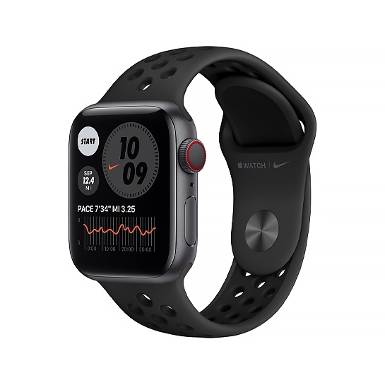 Смарт-годинник Apple Watch Series 6 Nike+ LTE 40mm Space Gray Aluminum Case/Anthracite/Black Sport Band - ціна, характеристики, відгуки, розстрочка, фото 1