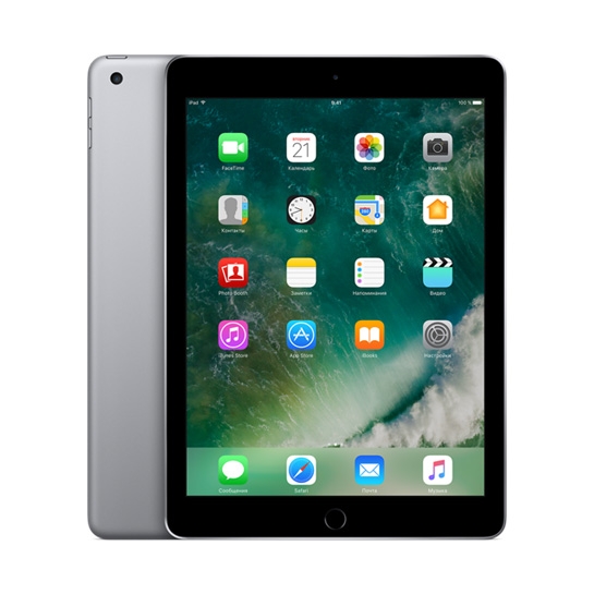 Б/У Планшет Apple iPad 9.7 128Gb Wi-Fi Space Gray (2017) (5+) - цена, характеристики, отзывы, рассрочка, фото 1